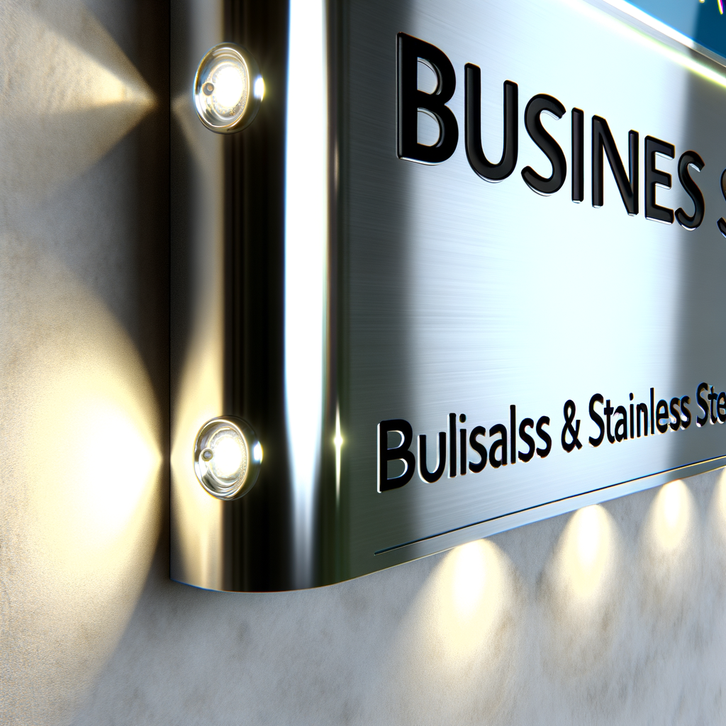 Luxury Signage Detail