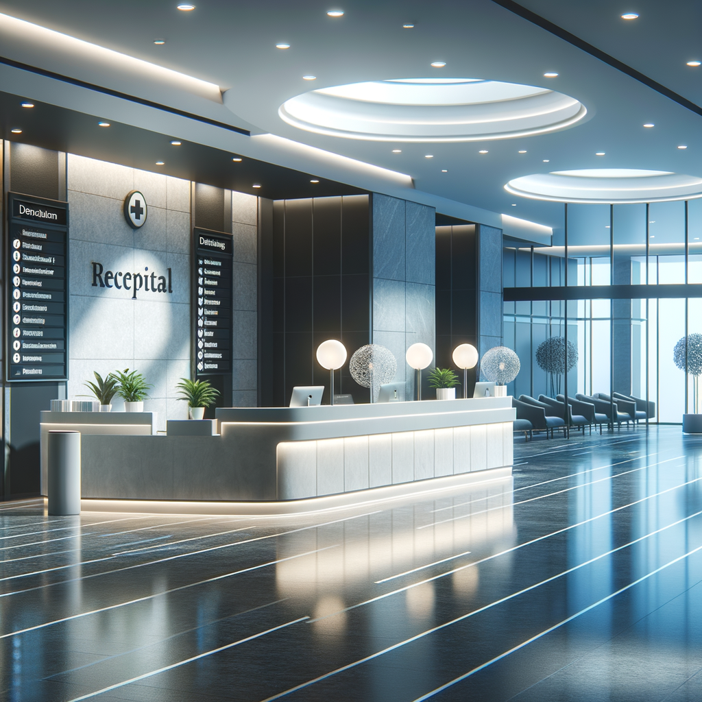 Hospital Reception Signage