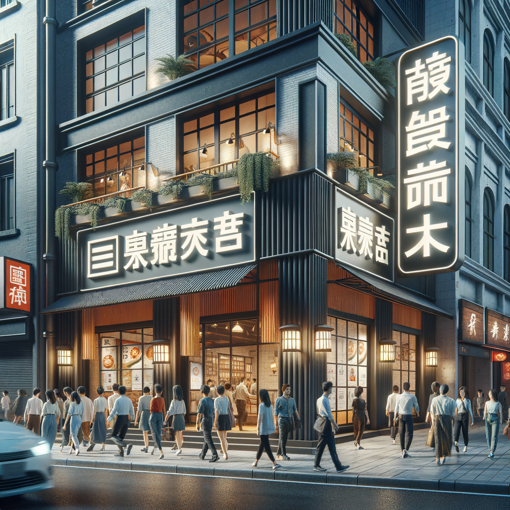 Restaurant Pylon Sign