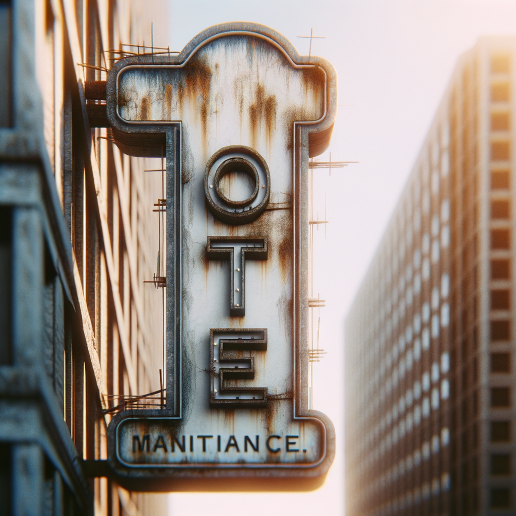 Importance of signage maintenance